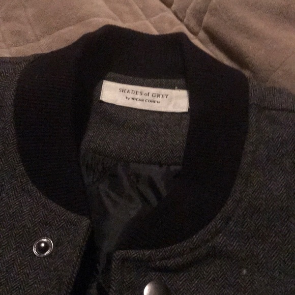 Shades of Grey by Micah Cohen Varsity Jacket - Picture 2 of 5